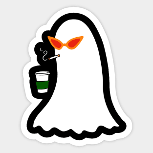 Glamour Ghost! Sticker